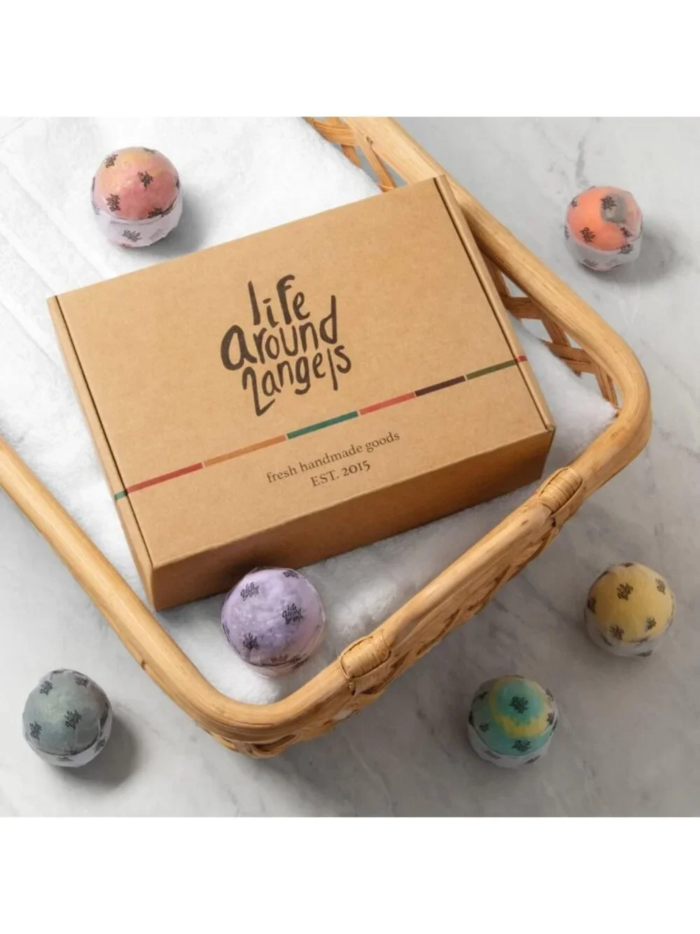 12 Handmade Bath Bombs Gift Set - Moisturizing Fizzies for Spa Relaxation
